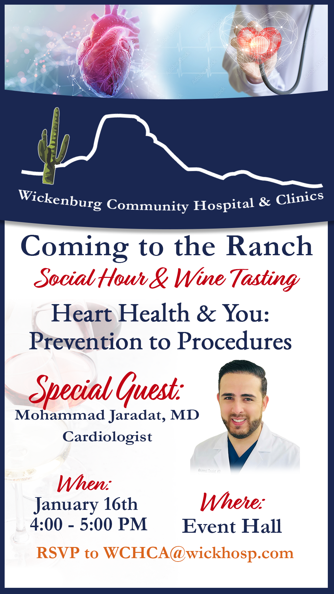 Flyer for Dr. Jaradat's Presentation