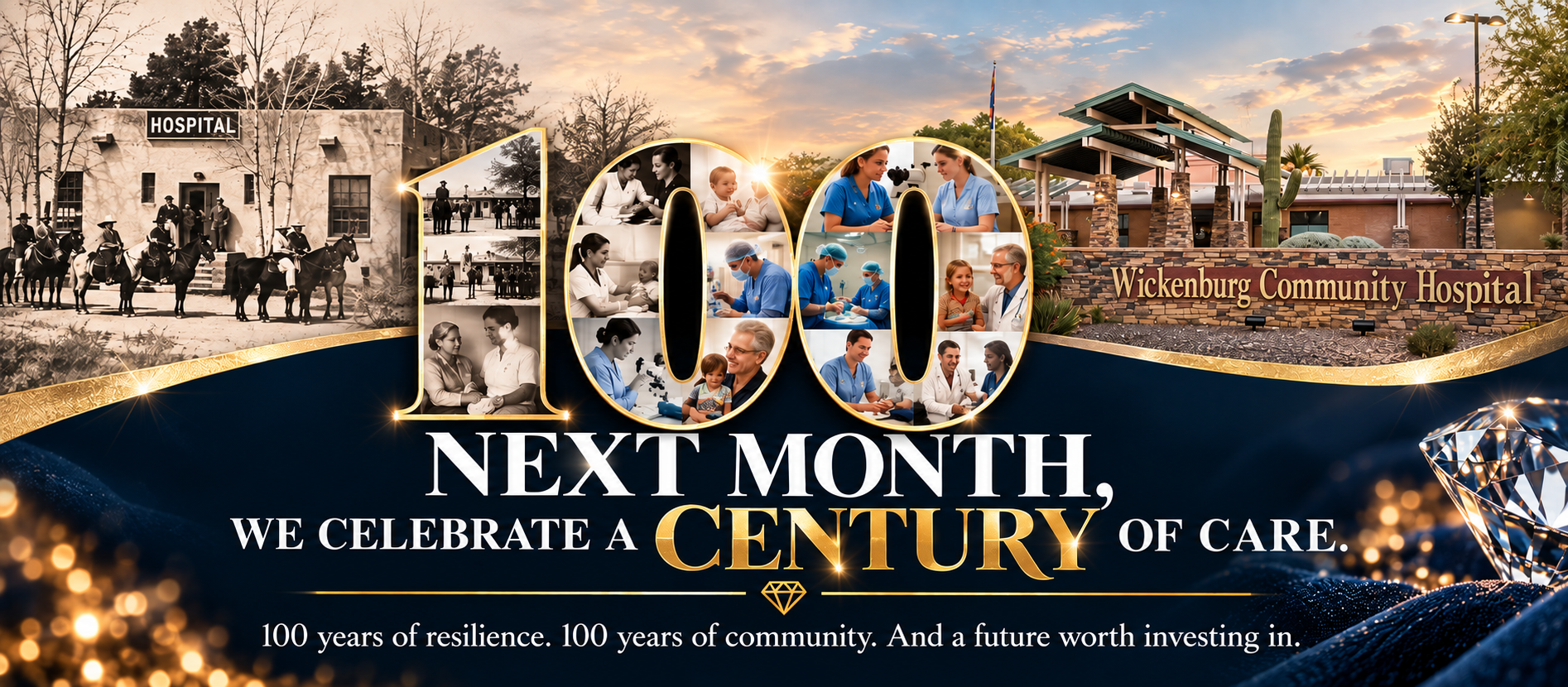 Next Month We Celebrate a Century of Care! 100 years of resilience, community and a future worth investing in.
